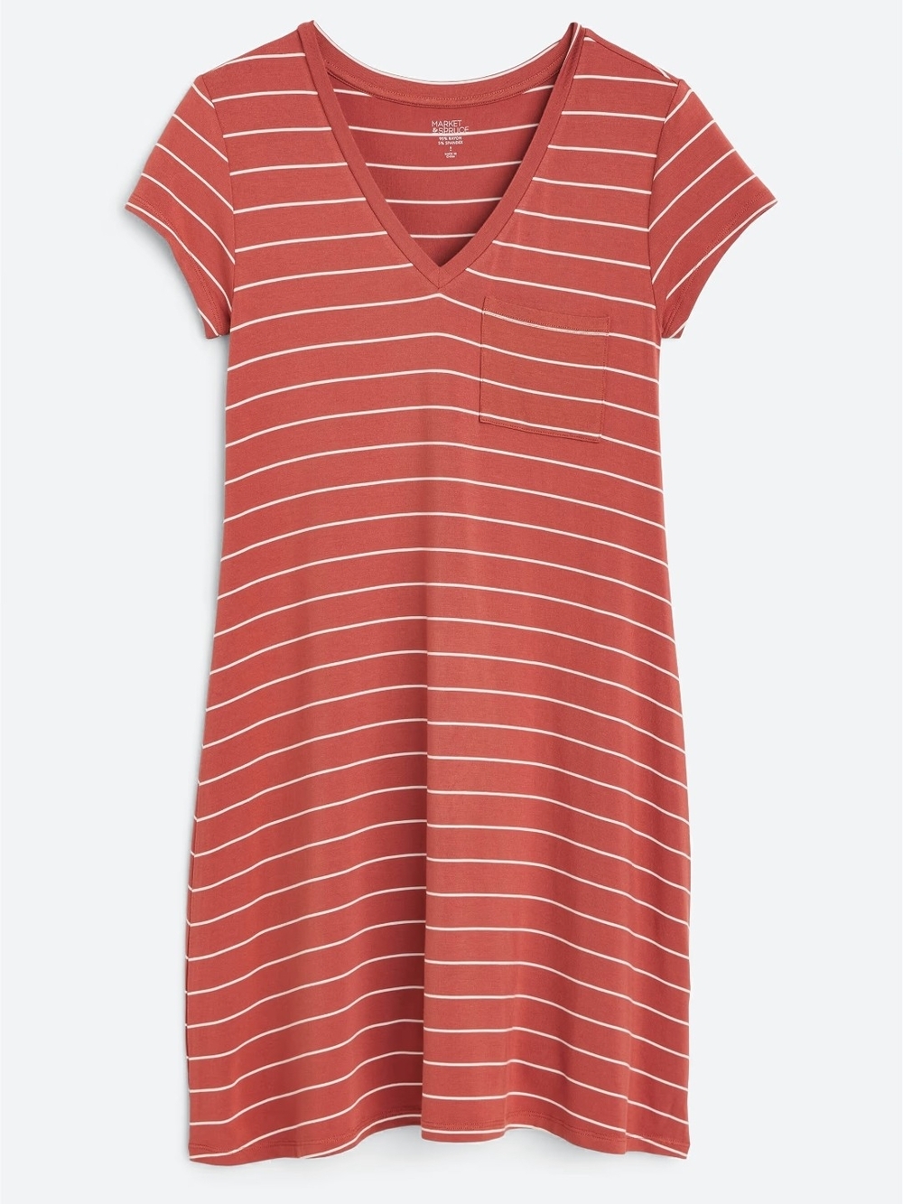 Market & Spruce, Alison V-Neck T-shirt Dress